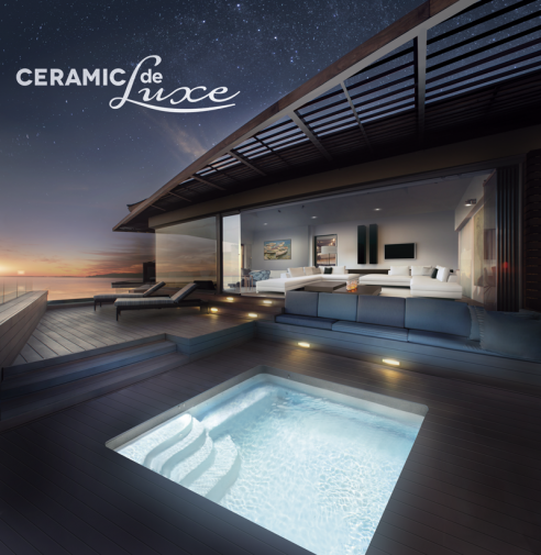 Ist das nicht ein Traum von einem MondePra Ceramic Schwimmbecken